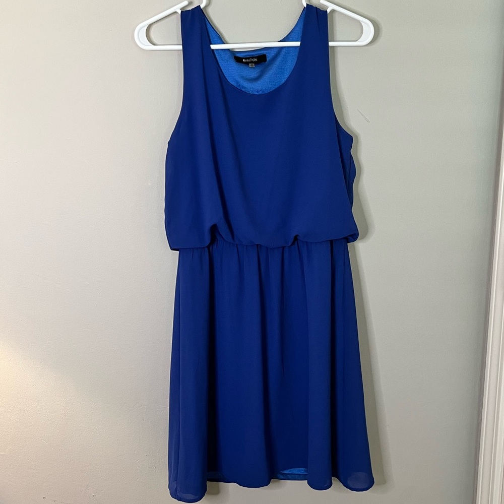 Blue Sleeveless Dress